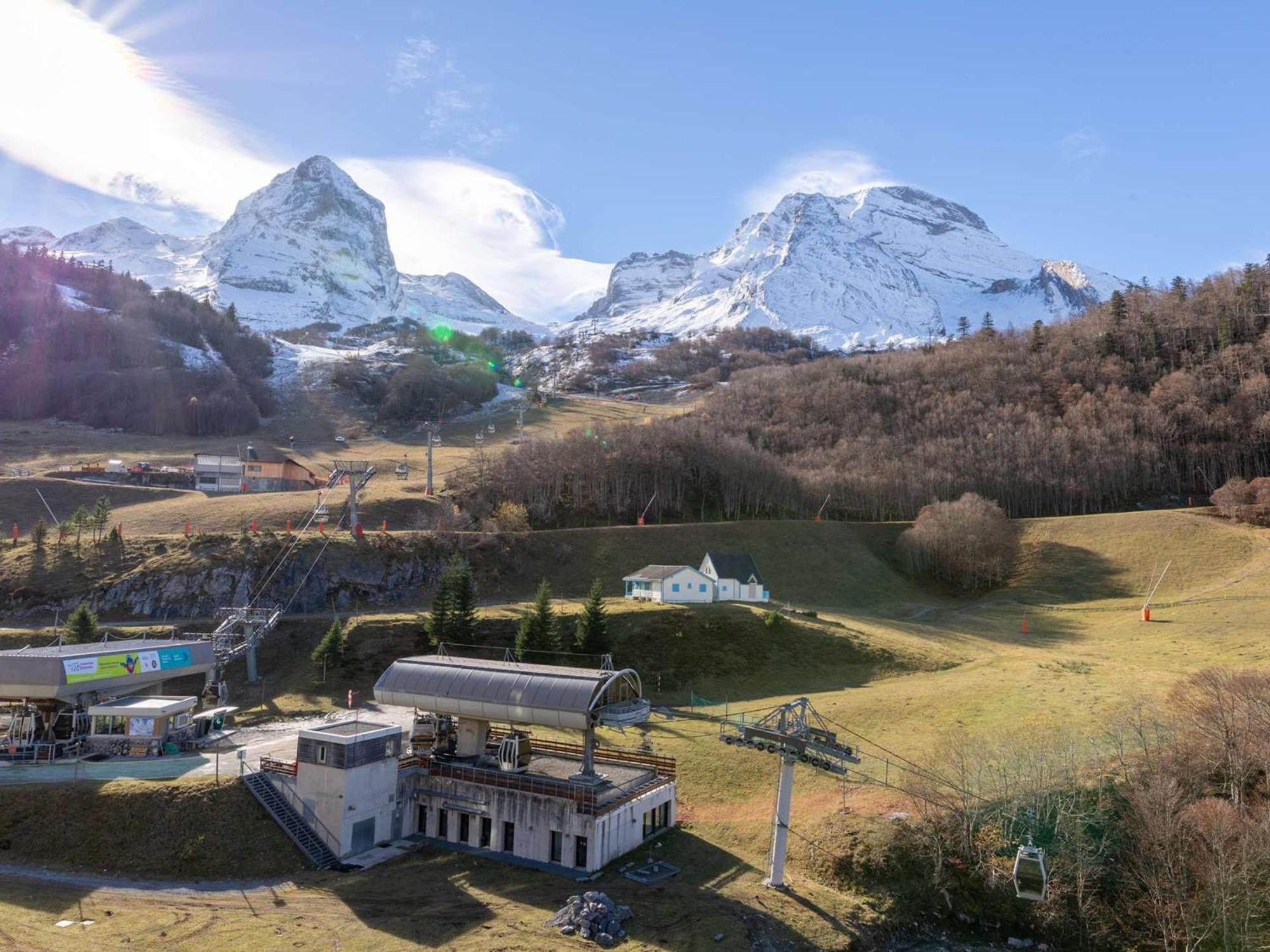 Studio 6 Pers. Avec Balcon Et Acces Direct Aux Pistes A Eaux-Bonnes - Fr-1-400-6 Appartement Gourette Buitenkant foto